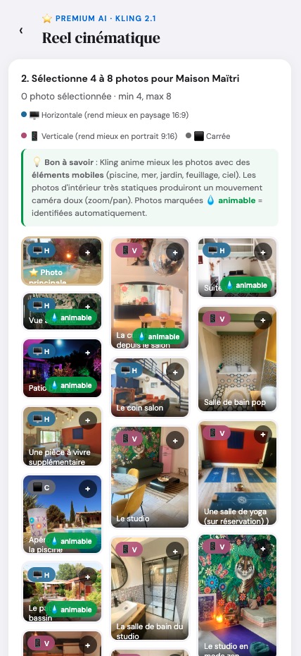 Sélection des photos de Maison Maïtri dans l'application Locnco